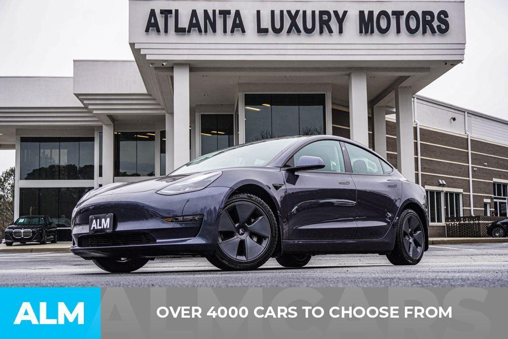 used 2022 Tesla Model 3 car, priced at $24,420