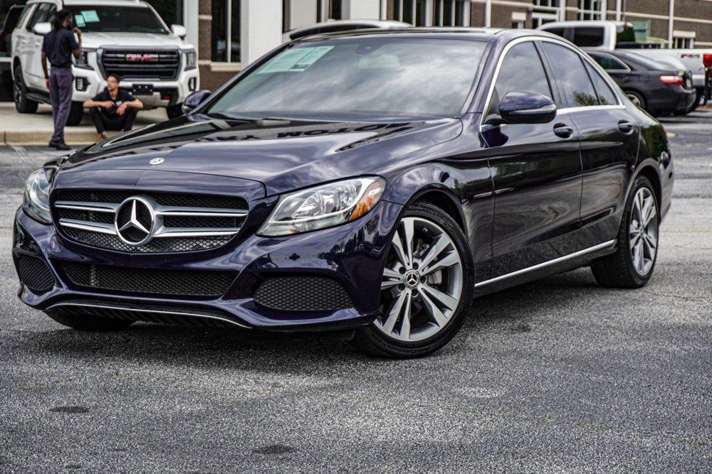 used 2018 Mercedes-Benz C-Class car, priced at $24,920