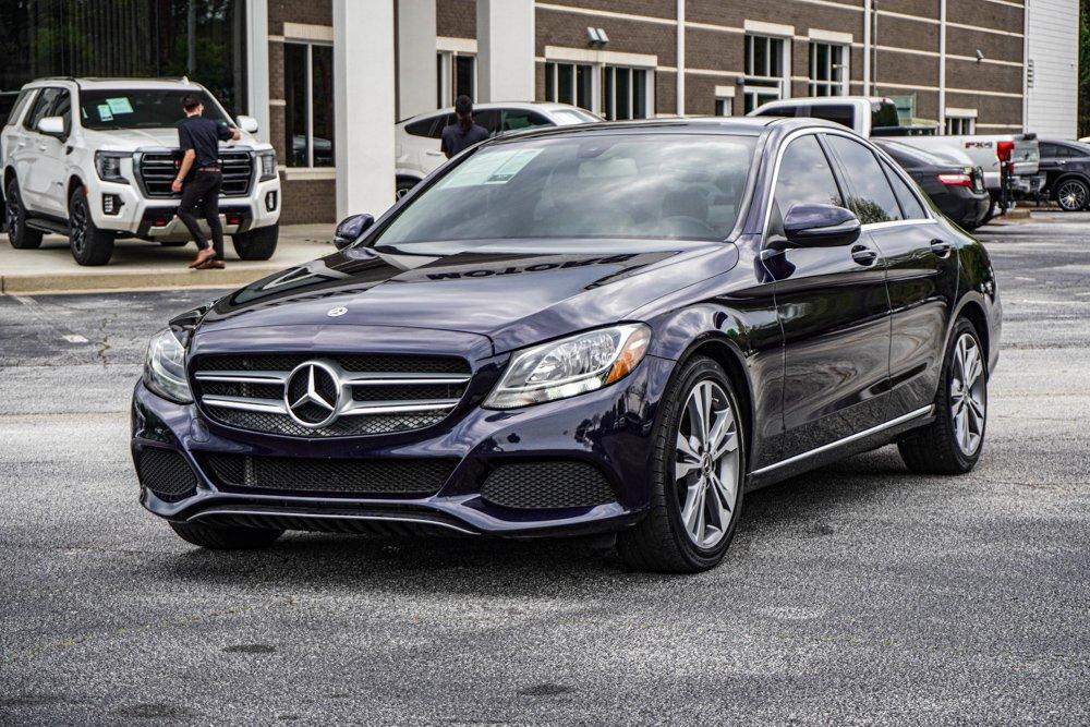 used 2018 Mercedes-Benz C-Class car, priced at $24,920