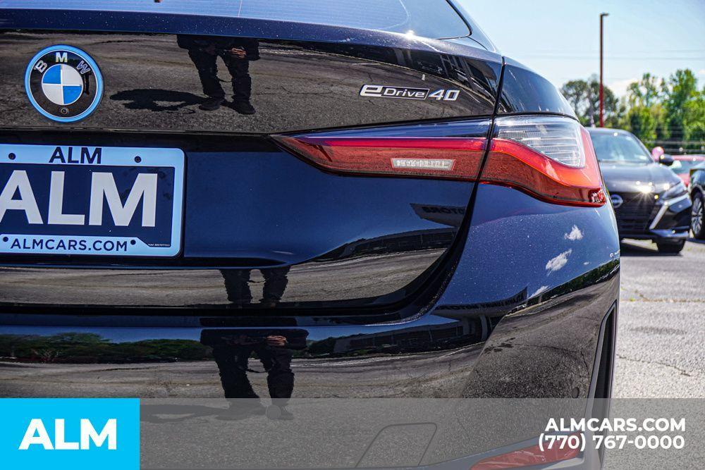 used 2022 BMW i4 Gran Coupe car, priced at $34,460
