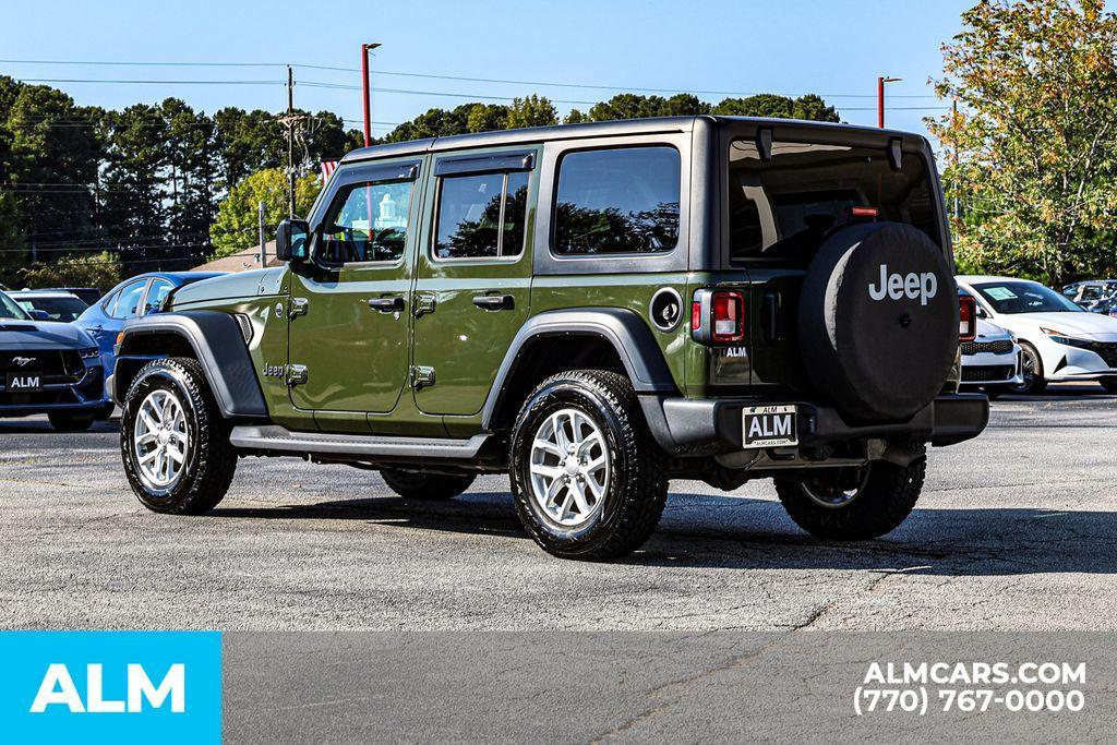 used 2023 Jeep Wrangler car, priced at $33,470