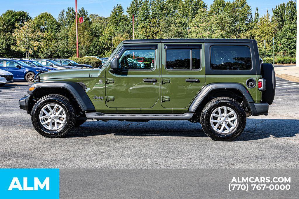 used 2023 Jeep Wrangler car, priced at $33,470