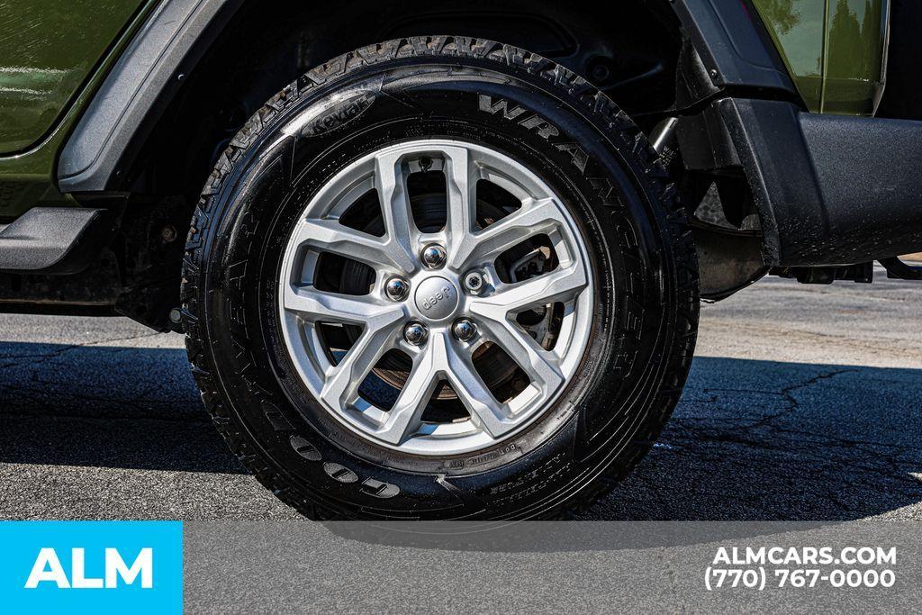 used 2023 Jeep Wrangler car, priced at $33,470
