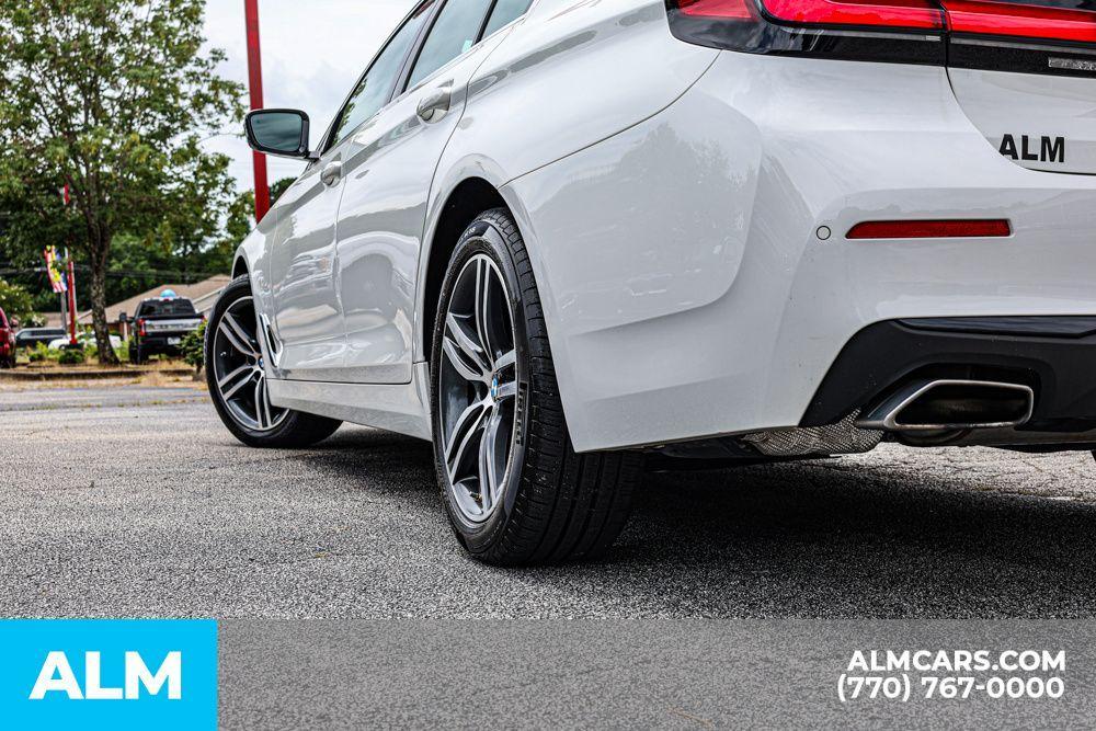 used 2022 BMW 530 car, priced at $34,420
