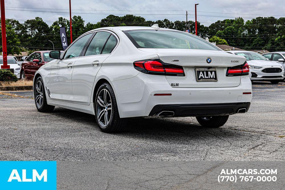 used 2022 BMW 530 car, priced at $34,420