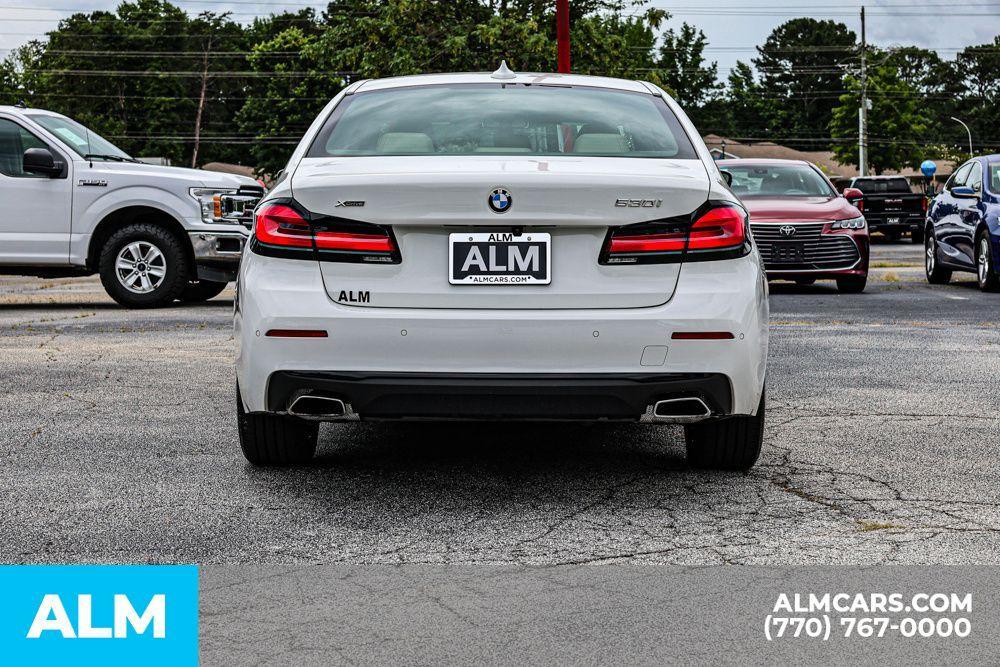 used 2022 BMW 530 car, priced at $34,420