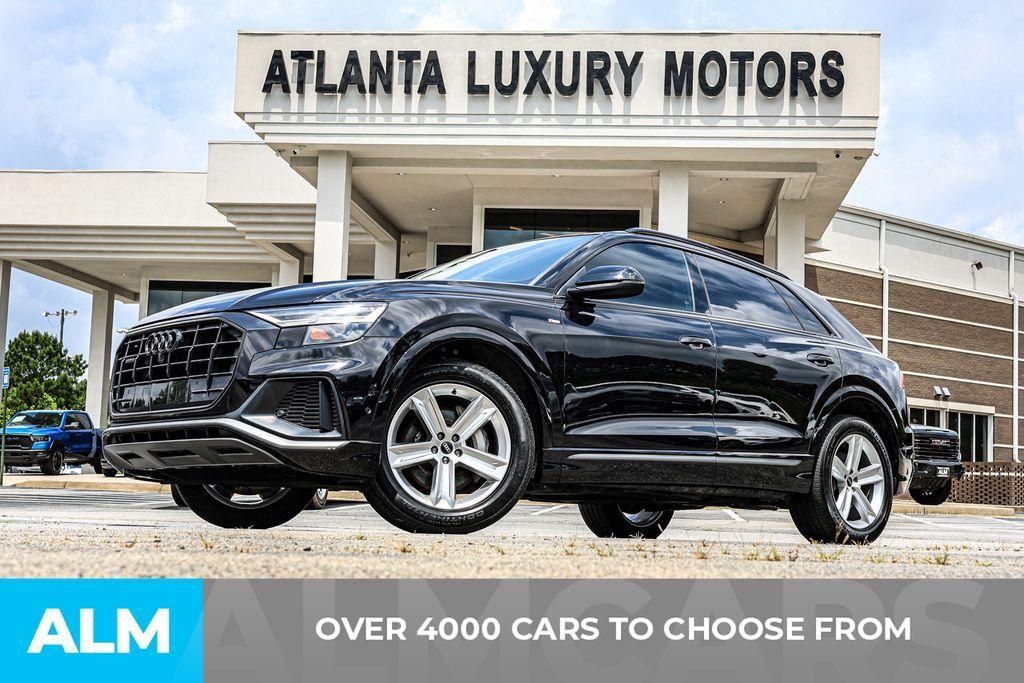 used 2021 Audi Q8 car, priced at $44,470