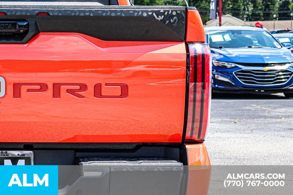 used 2022 Toyota Tundra Hybrid car, priced at $53,920