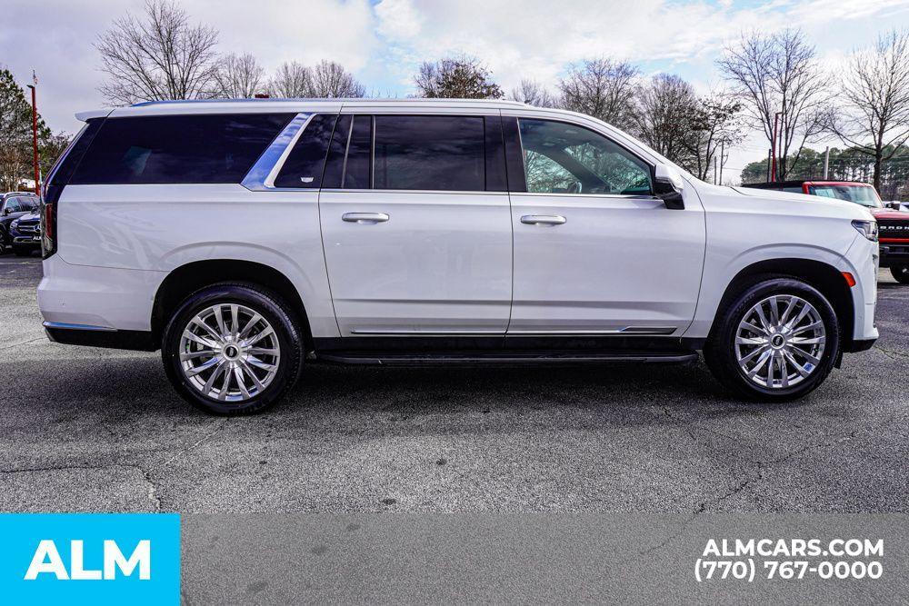 used 2023 Cadillac Escalade ESV car, priced at $68,420