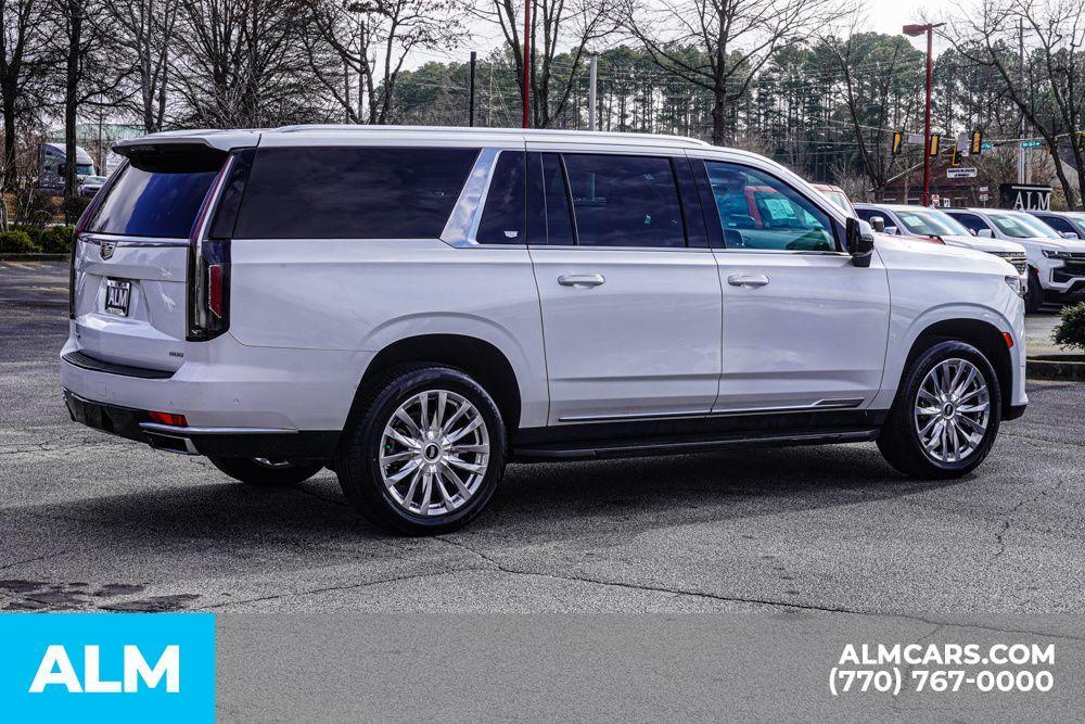 used 2023 Cadillac Escalade ESV car, priced at $68,420