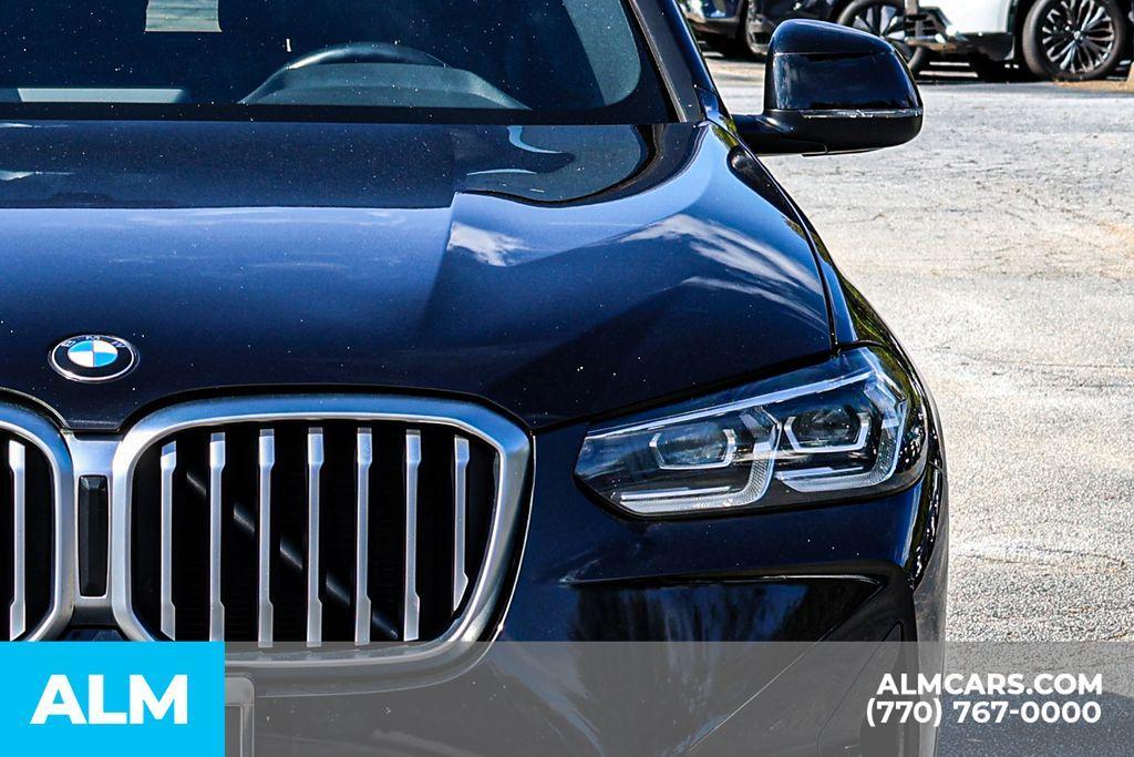 used 2023 BMW X3 car, priced at $31,420