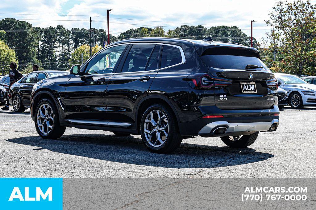 used 2023 BMW X3 car, priced at $31,420
