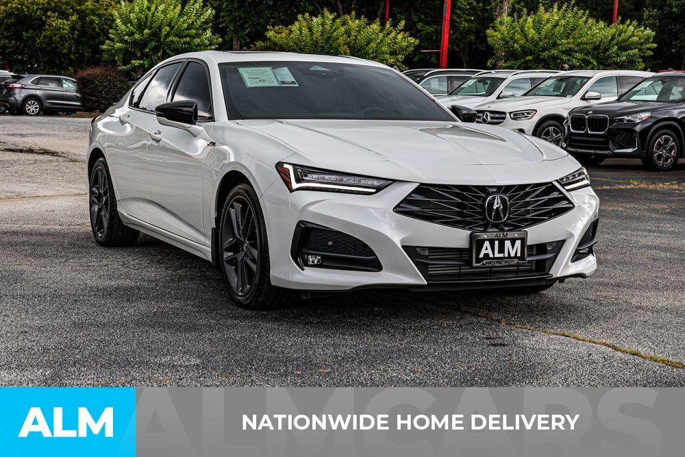 used 2025 Acura TLX car, priced at $44,470