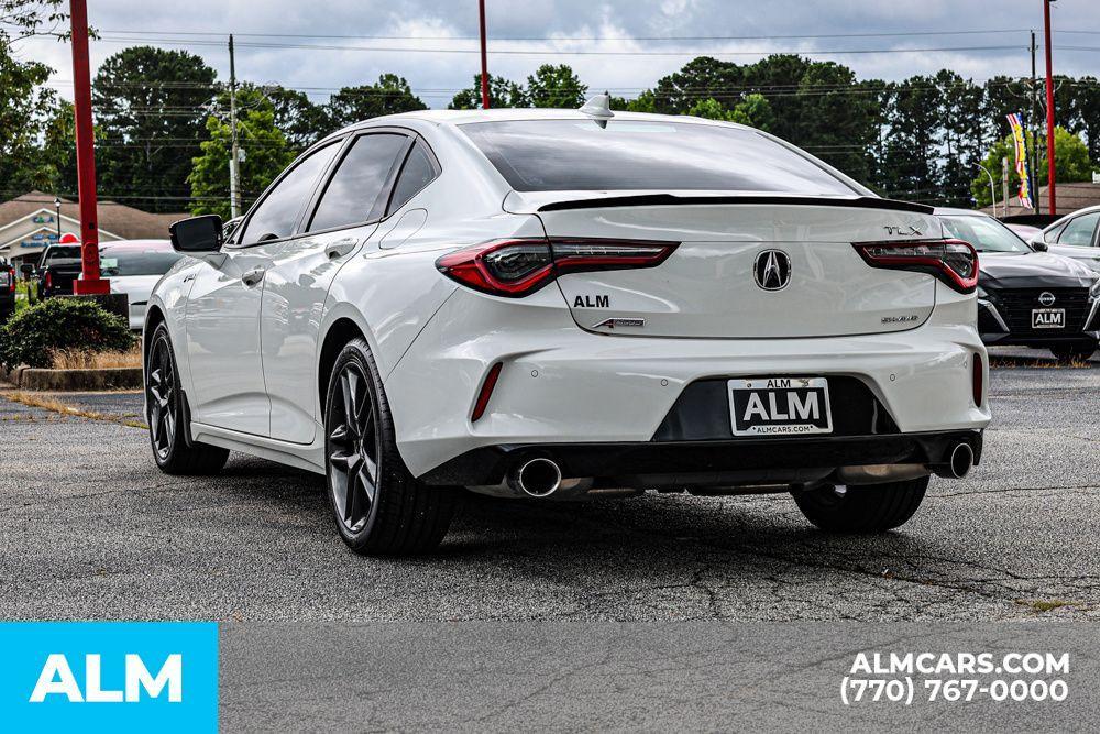 used 2025 Acura TLX car, priced at $44,470