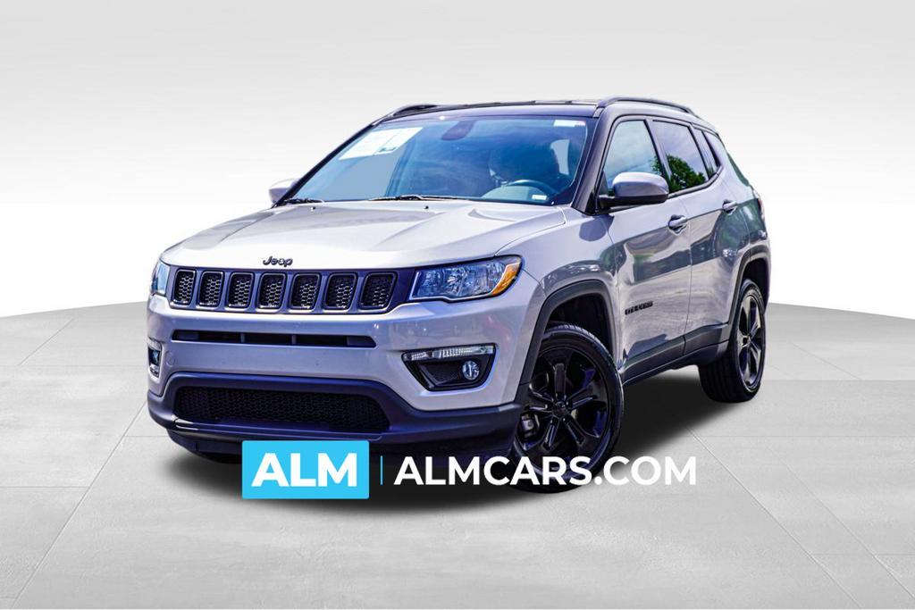 used 2021 Jeep Compass car, priced at $19,420