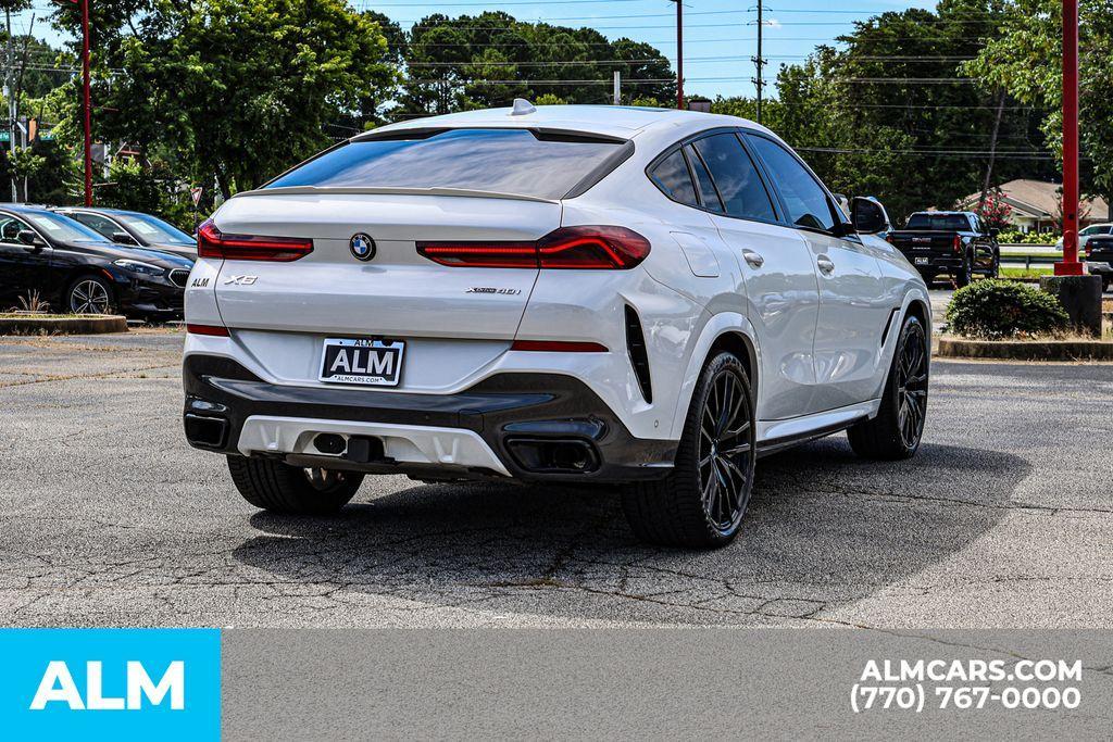 used 2022 BMW X6 car, priced at $56,420
