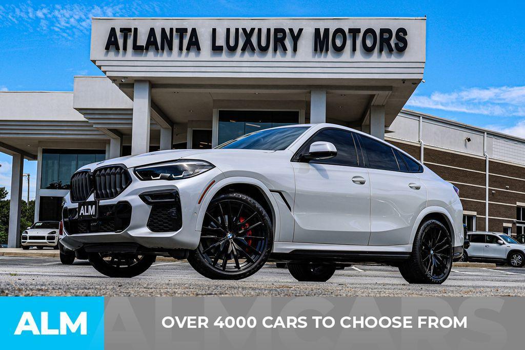 used 2022 BMW X6 car, priced at $56,420