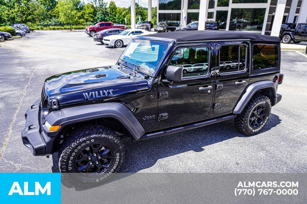 used 2020 Jeep Wrangler Unlimited car, priced at $28,520