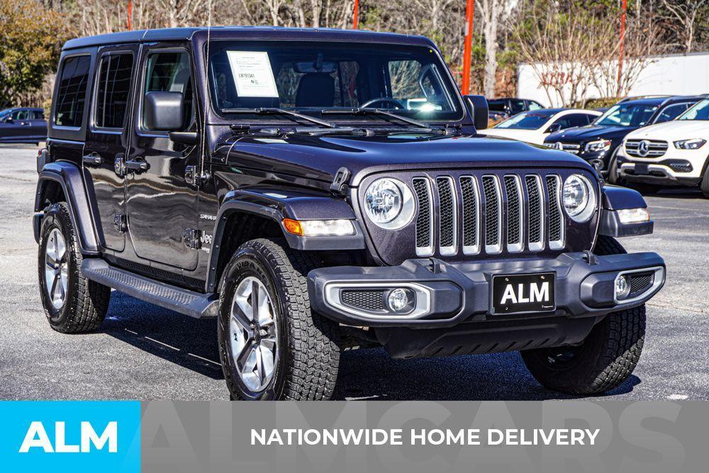 used 2020 Jeep Wrangler Unlimited car, priced at $32,970