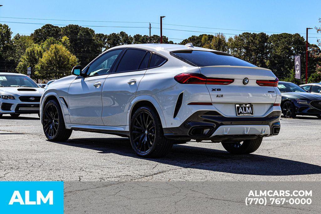 used 2023 BMW X6 car, priced at $45,220