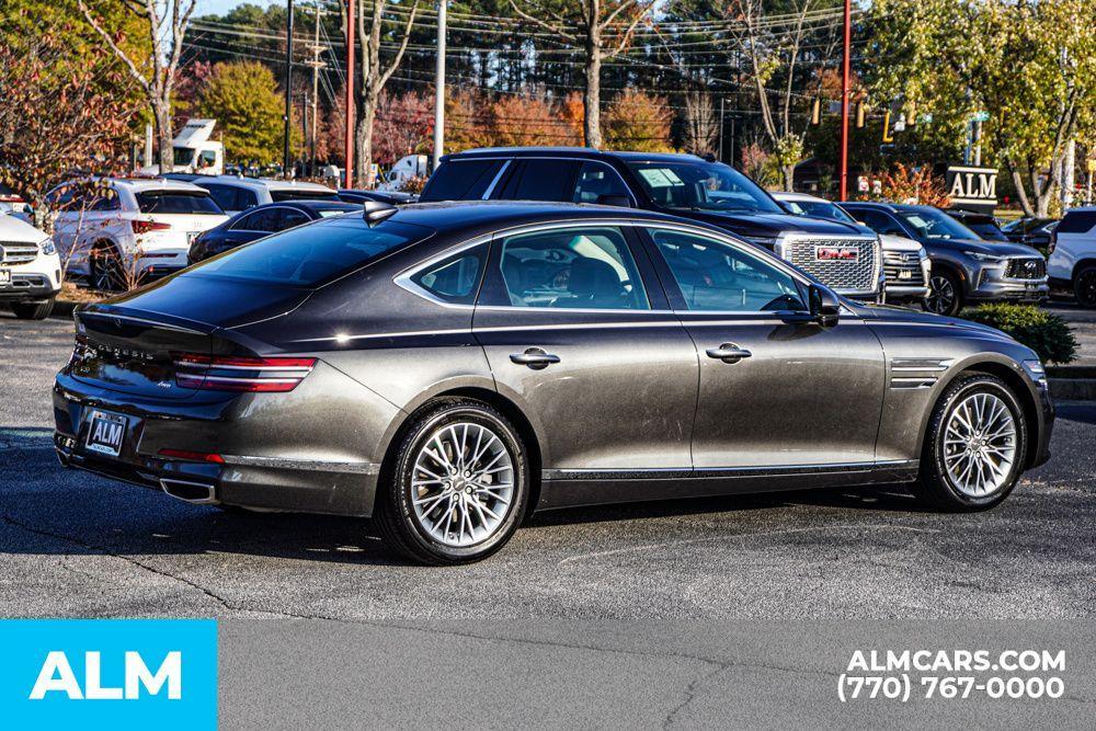 used 2024 Genesis G80 car, priced at $44,420