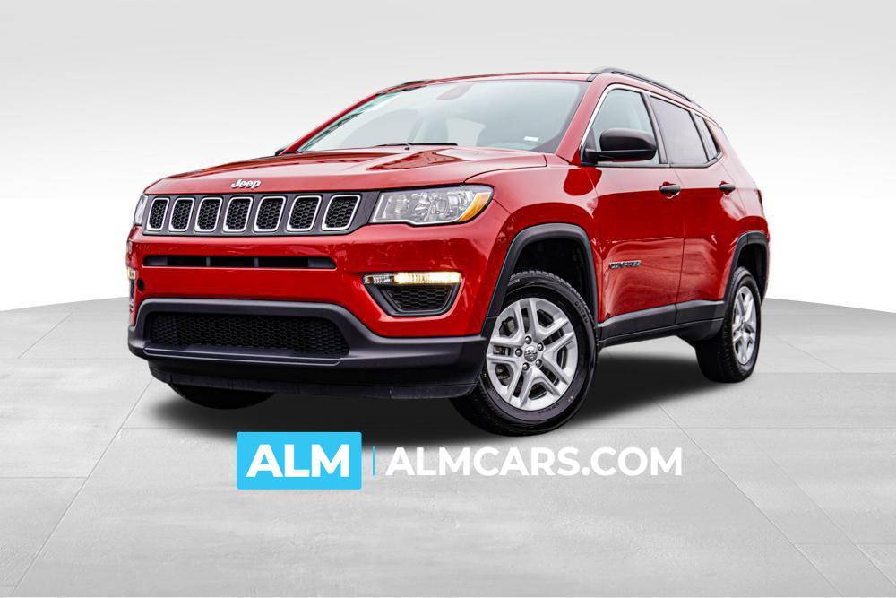 used 2021 Jeep Compass car, priced at $17,920
