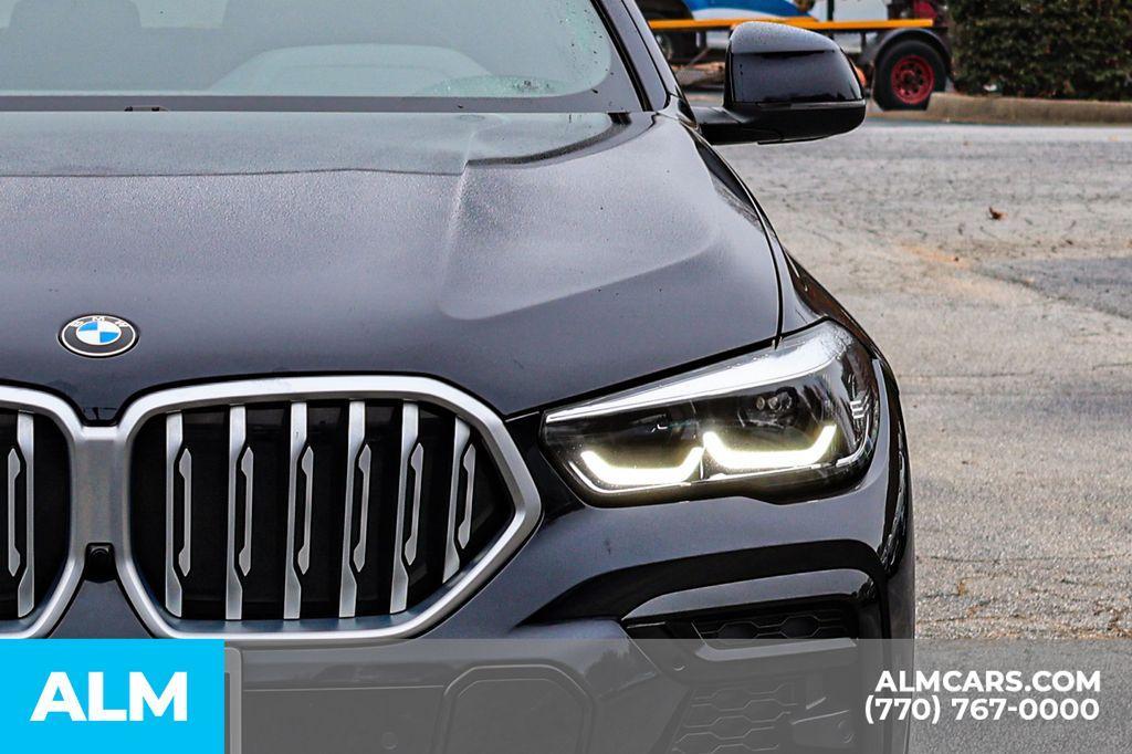 used 2022 BMW X6 car, priced at $49,670