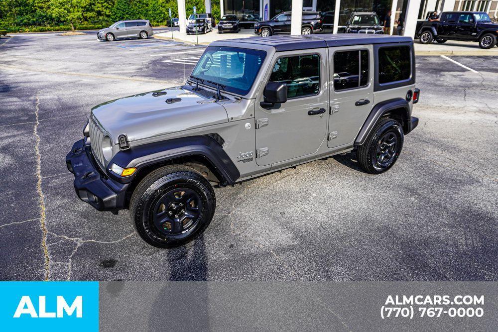 used 2021 Jeep Wrangler Unlimited car, priced at $28,920