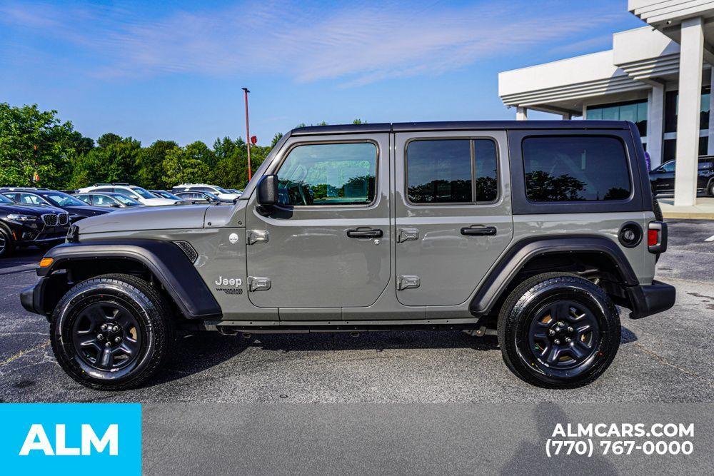 used 2021 Jeep Wrangler Unlimited car, priced at $28,920