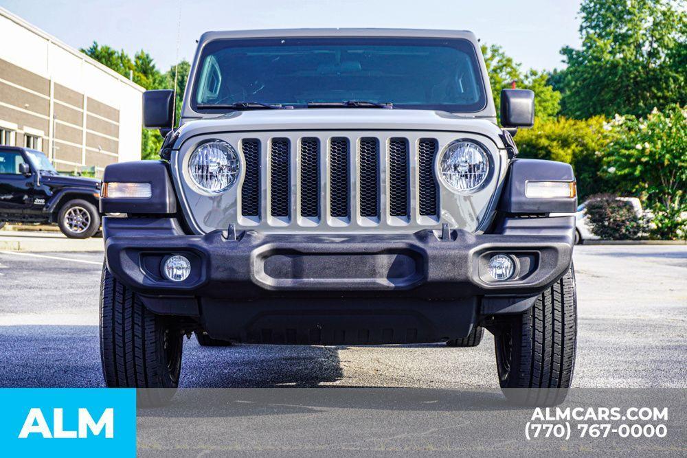 used 2021 Jeep Wrangler Unlimited car, priced at $28,920