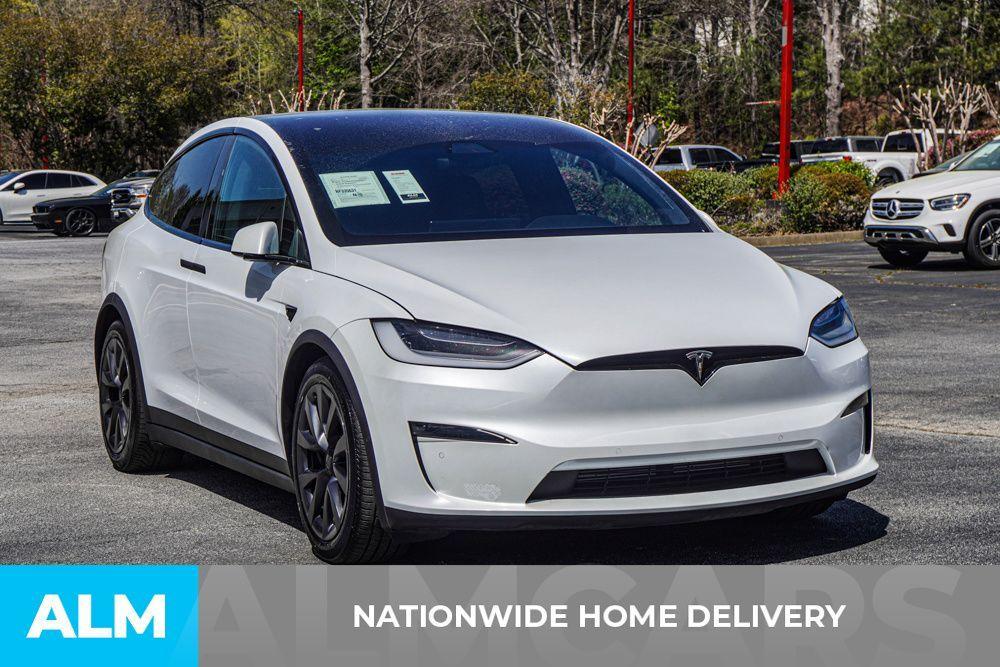 used 2022 Tesla Model X car, priced at $54,420