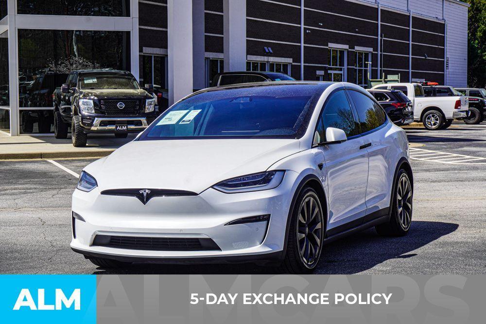 used 2022 Tesla Model X car, priced at $54,420