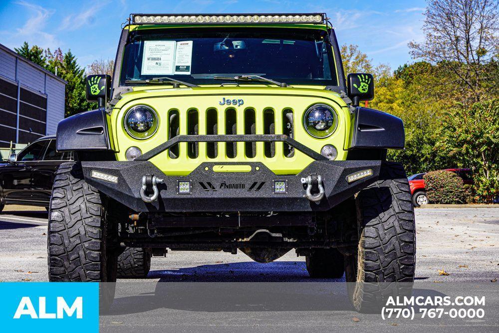 used 2016 Jeep Wrangler Unlimited car, priced at $24,220