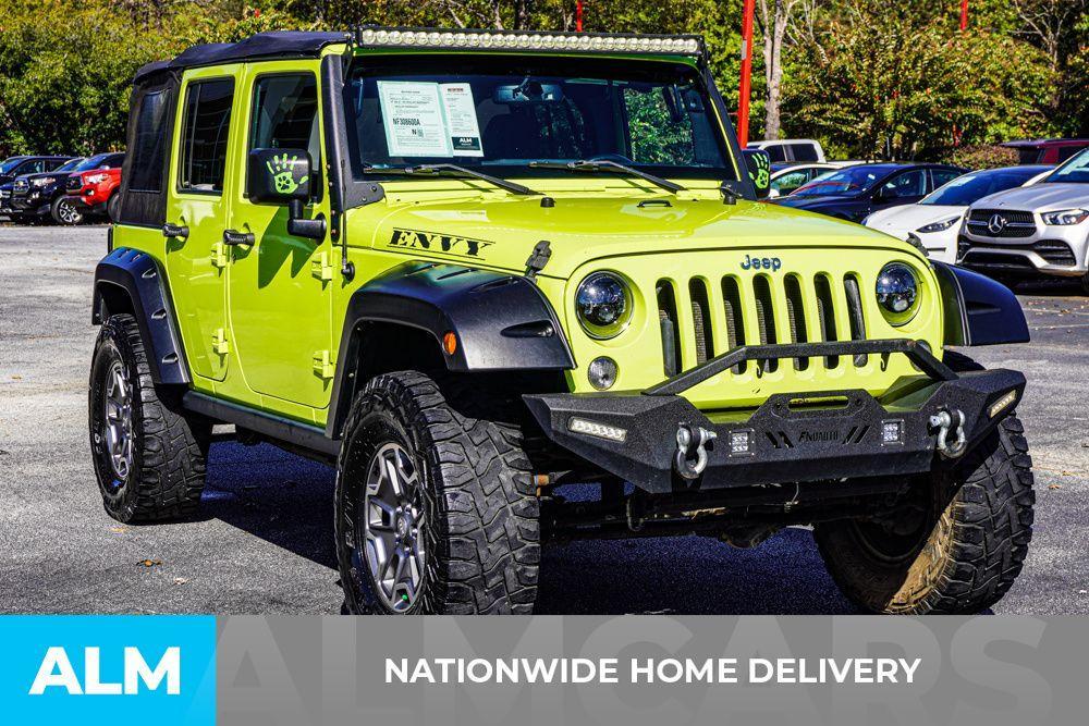 used 2016 Jeep Wrangler Unlimited car, priced at $24,220