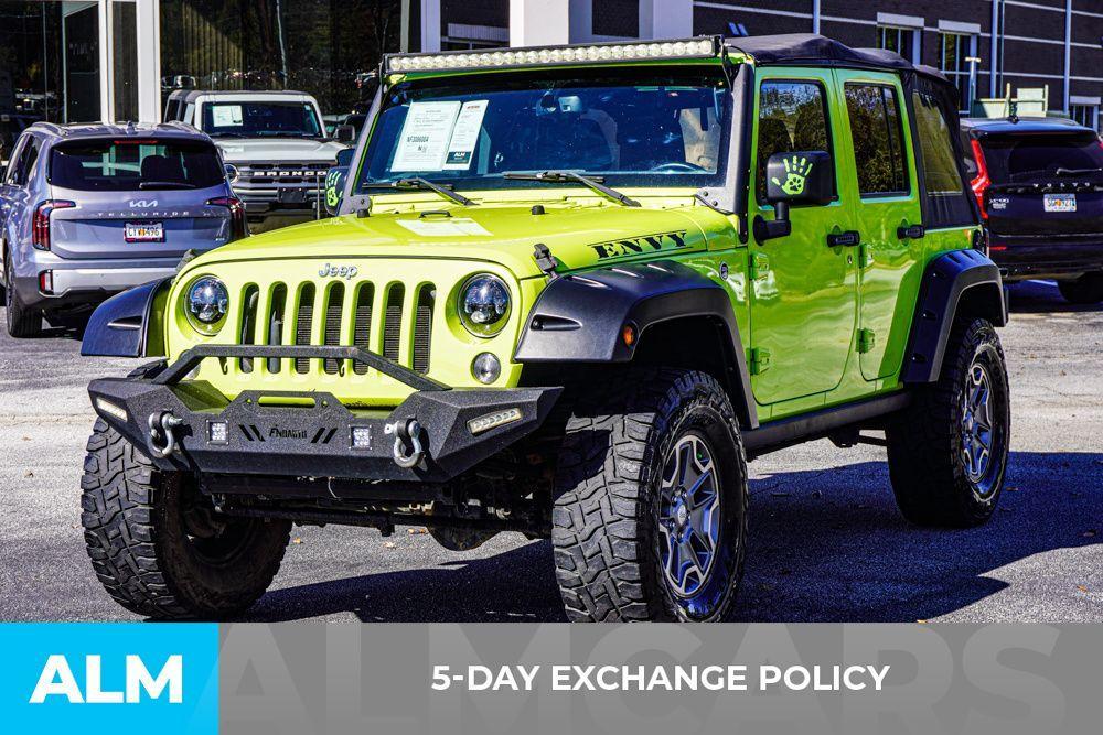 used 2016 Jeep Wrangler Unlimited car, priced at $24,220