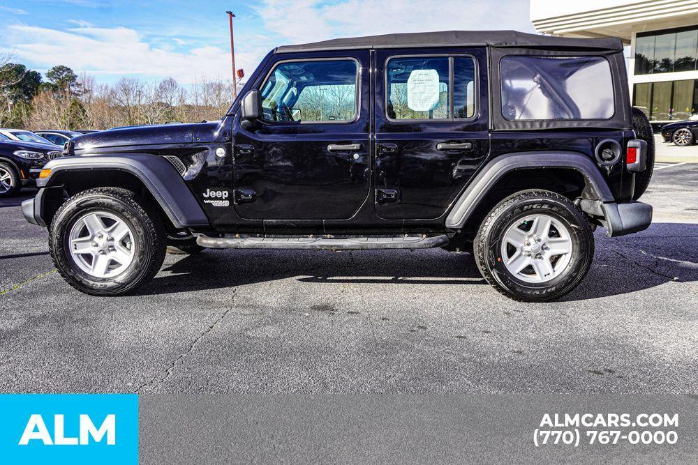 used 2019 Jeep Wrangler Unlimited car, priced at $24,420