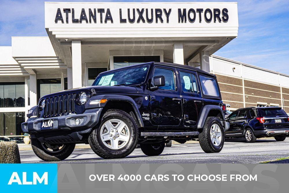 used 2019 Jeep Wrangler Unlimited car, priced at $24,420