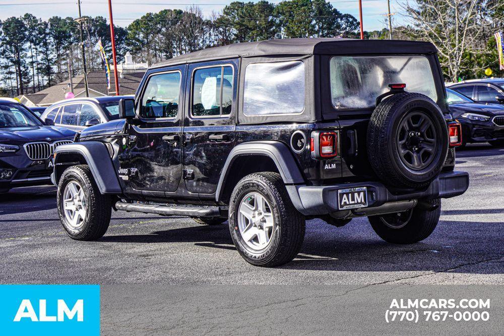 used 2019 Jeep Wrangler Unlimited car, priced at $24,420