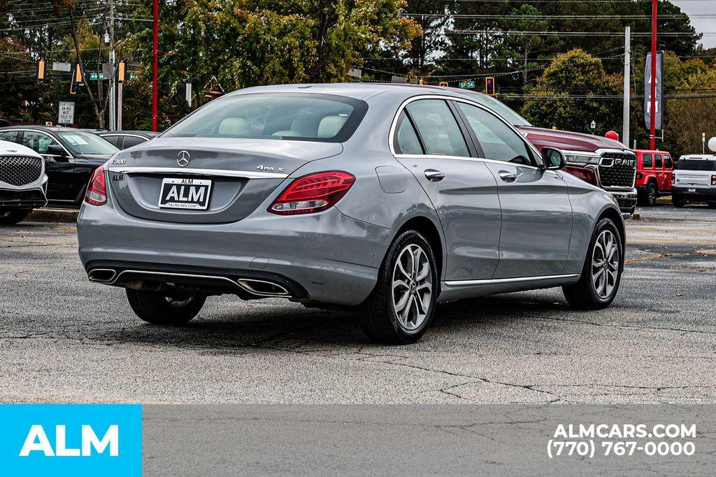 used 2018 Mercedes-Benz C-Class car, priced at $18,920