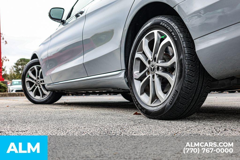 used 2018 Mercedes-Benz C-Class car, priced at $18,920