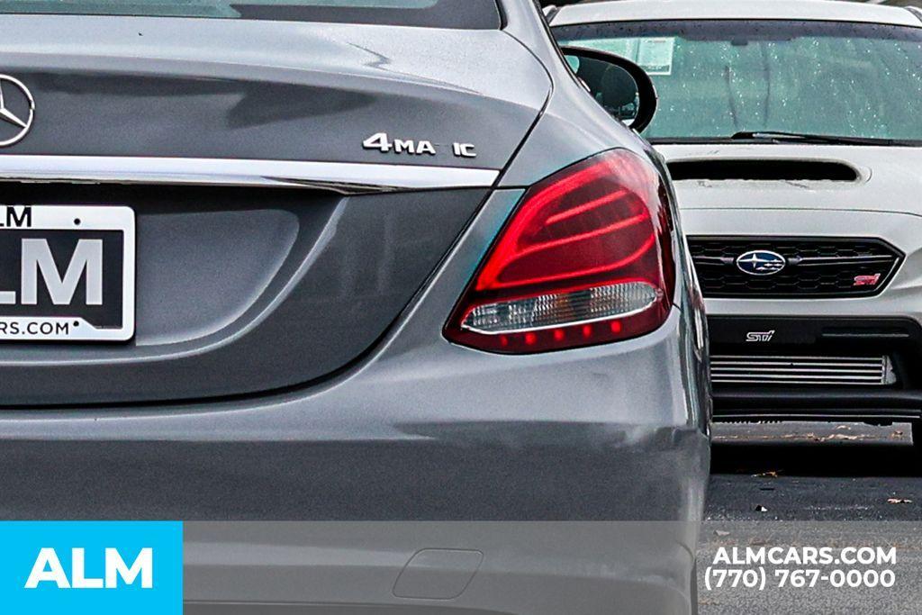 used 2018 Mercedes-Benz C-Class car, priced at $18,920