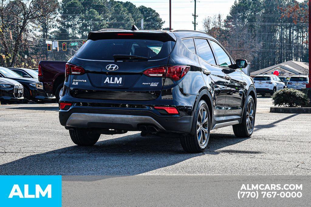used 2017 Hyundai Santa Fe Sport car, priced at $12,520
