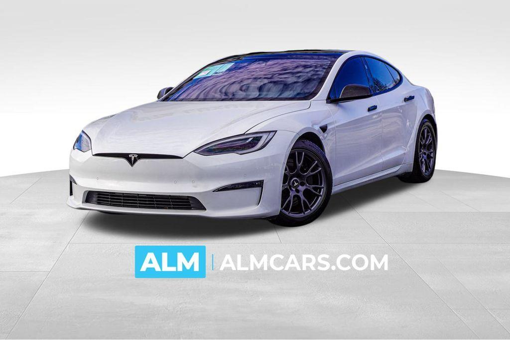 used 2022 Tesla Model S car, priced at $56,520