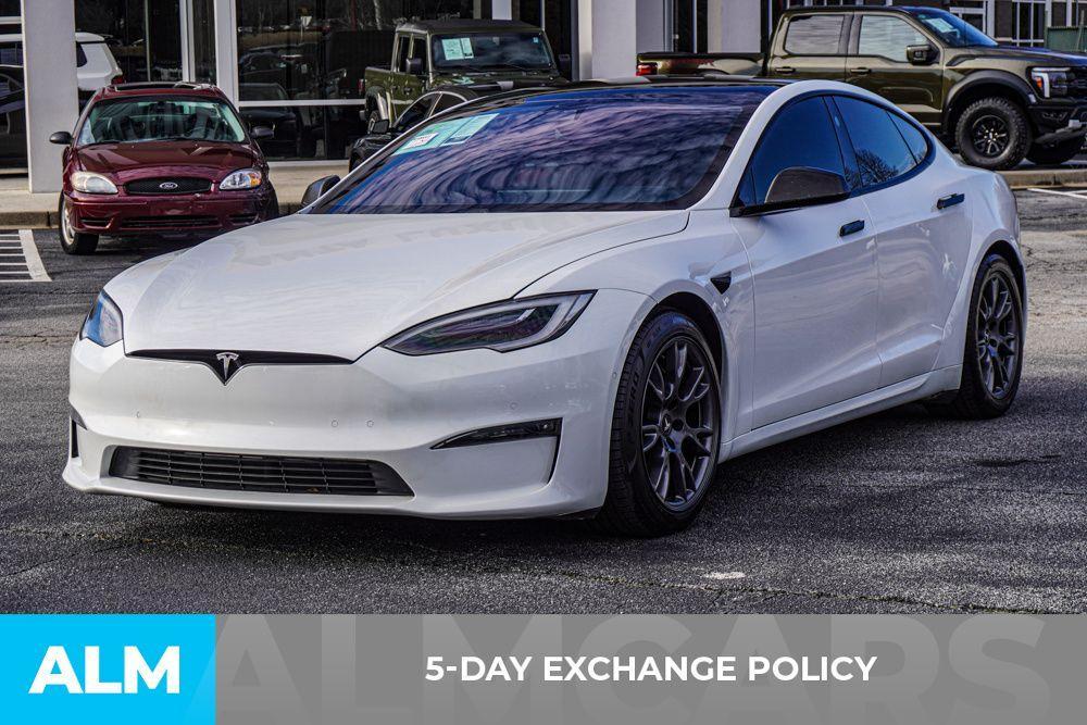 used 2022 Tesla Model S car, priced at $56,520