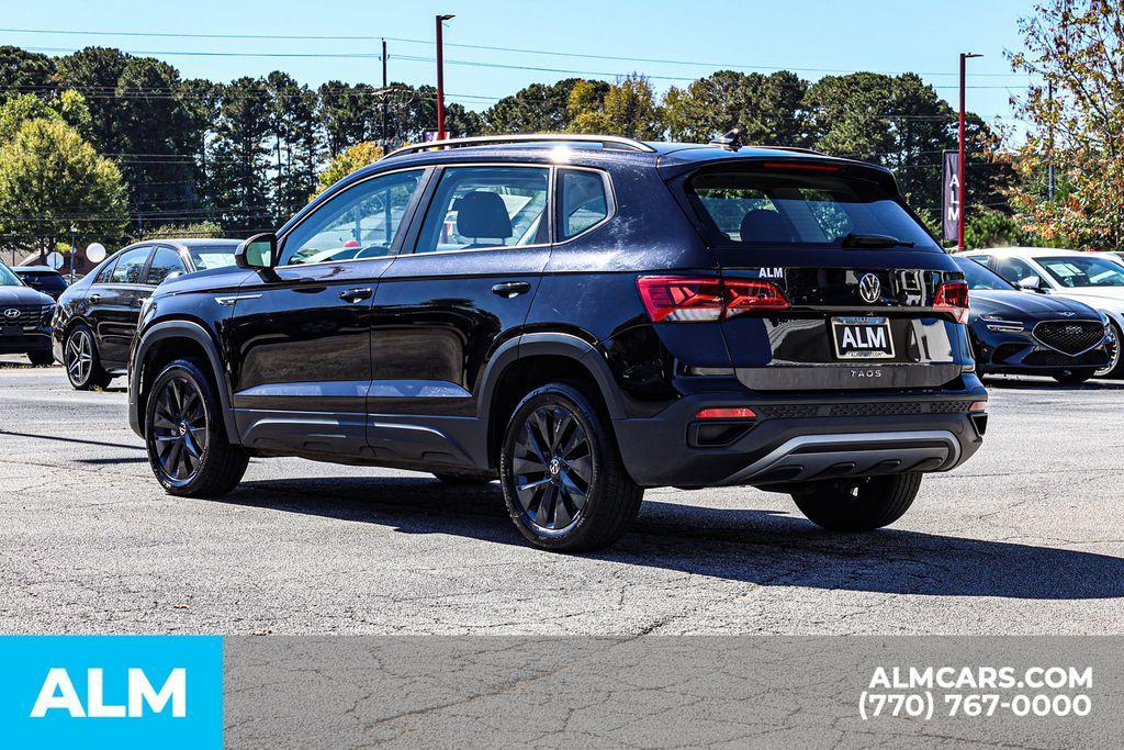used 2024 Volkswagen Taos car, priced at $17,920