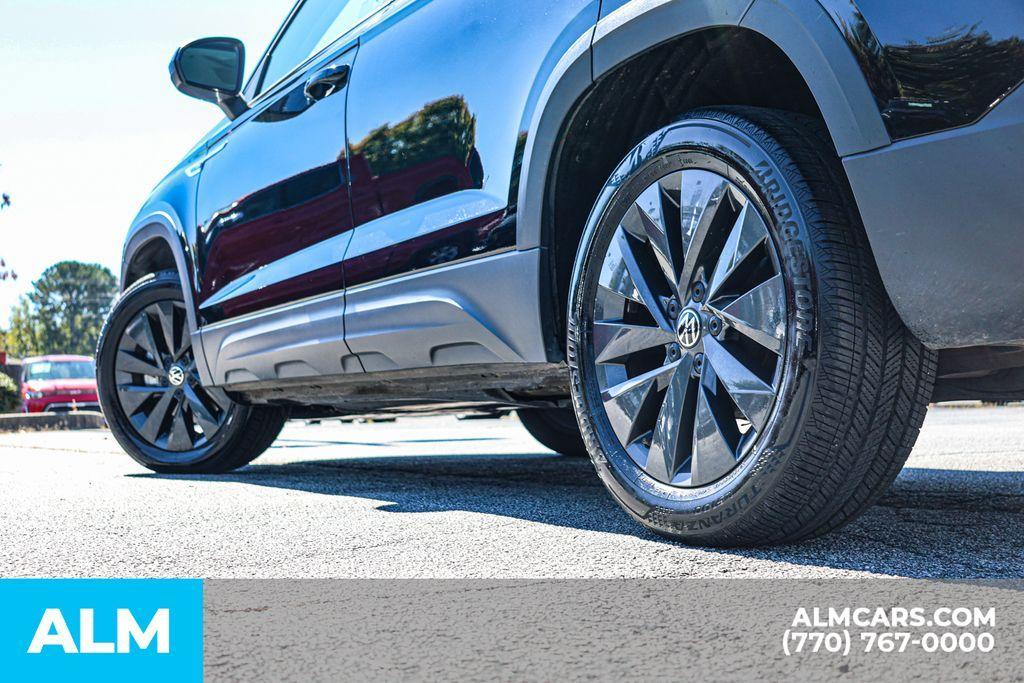 used 2024 Volkswagen Taos car, priced at $17,920