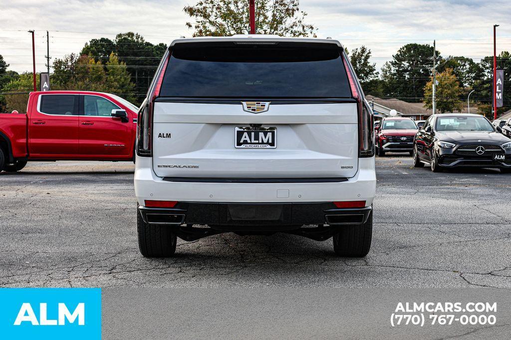 used 2024 Cadillac Escalade car, priced at $90,470