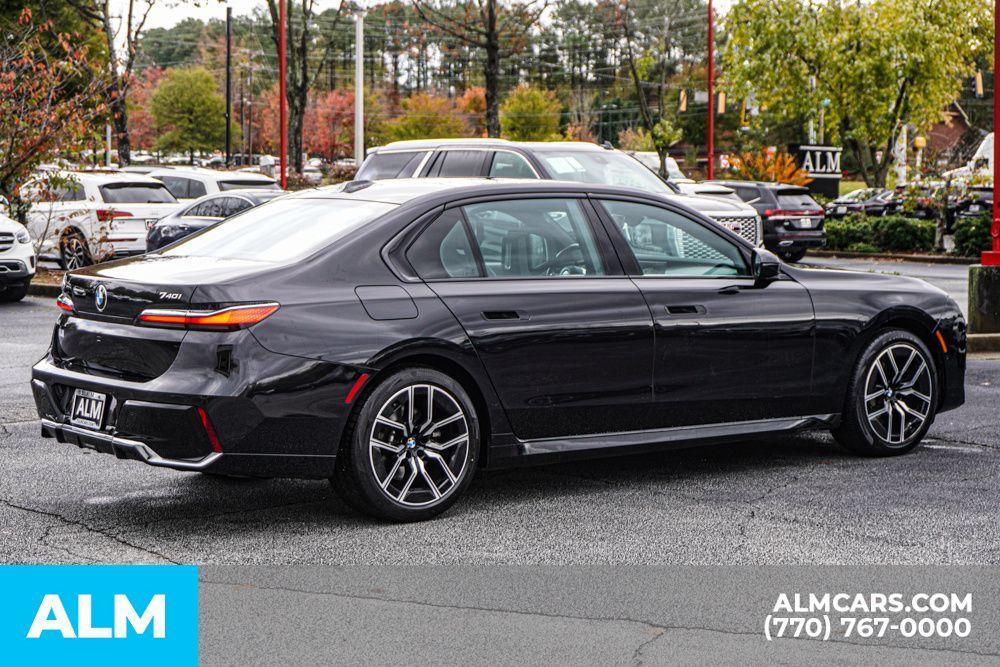 used 2024 BMW 740 car, priced at $74,920