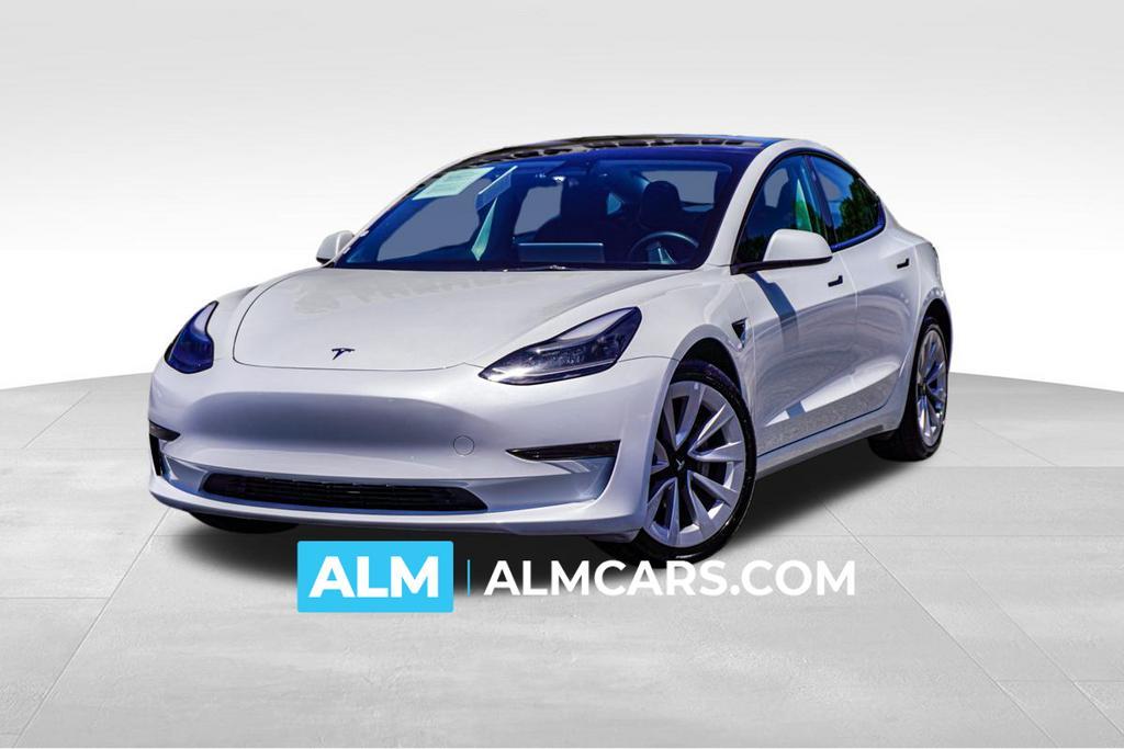 used 2023 Tesla Model 3 car, priced at $28,420