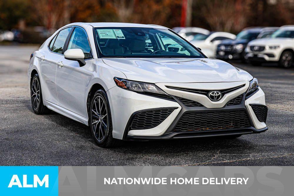 used 2021 Toyota Camry car, priced at $21,420